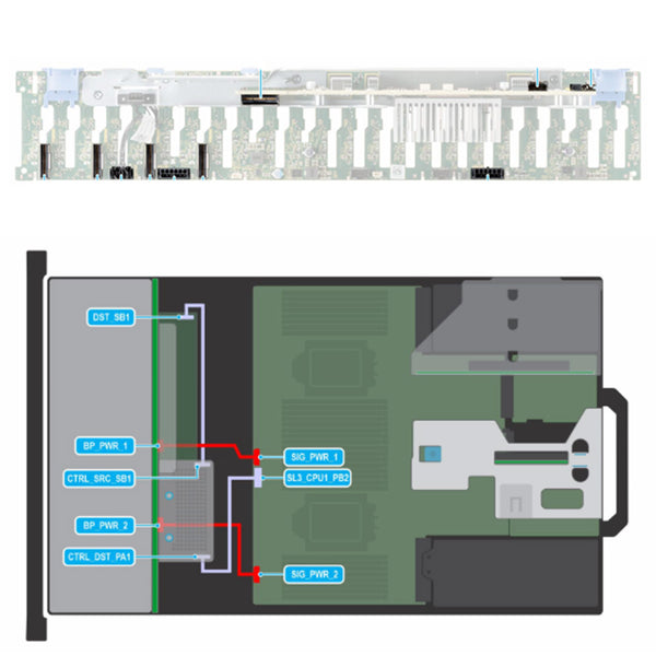 Dell Poweredge R750 Rack Server Chassis No Hd No Backplane | DT6TP