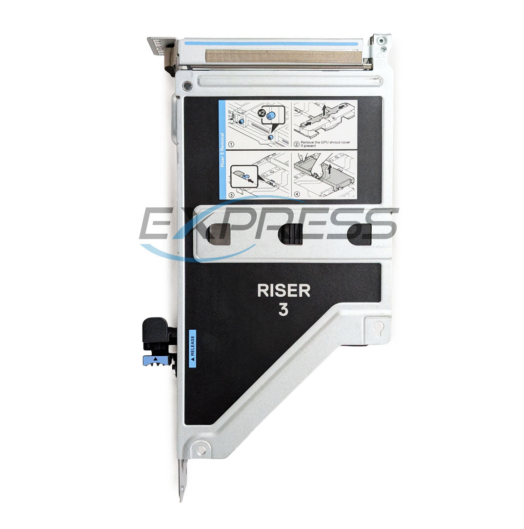 Dell Poweredge R7525 R3C 2x16 FH Hl Riser Assembly | HTX77