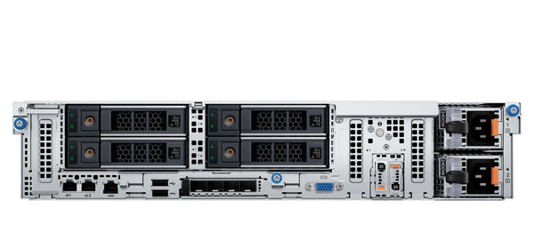 Dell PowerEdge R760xd2 rack server rear view