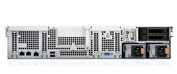 Dell PowerEdge R760xs rack server rear view