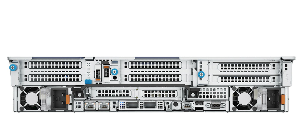 Dell PowerEdge R7615 rack server rear view