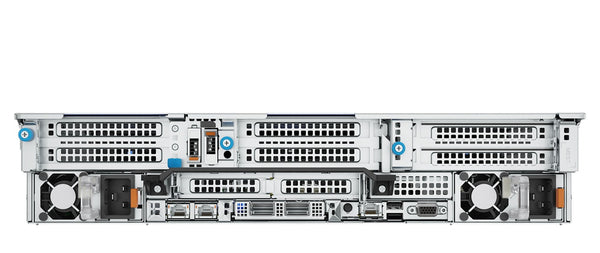 Dell PowerEdge R7615 rack server rear view