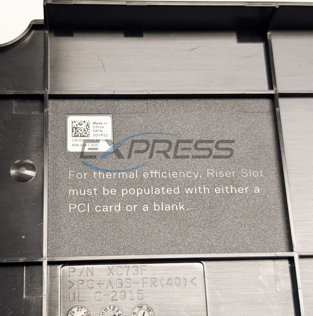 Dell PowerEdge R770 Riser 4 FH Filler | GYP32