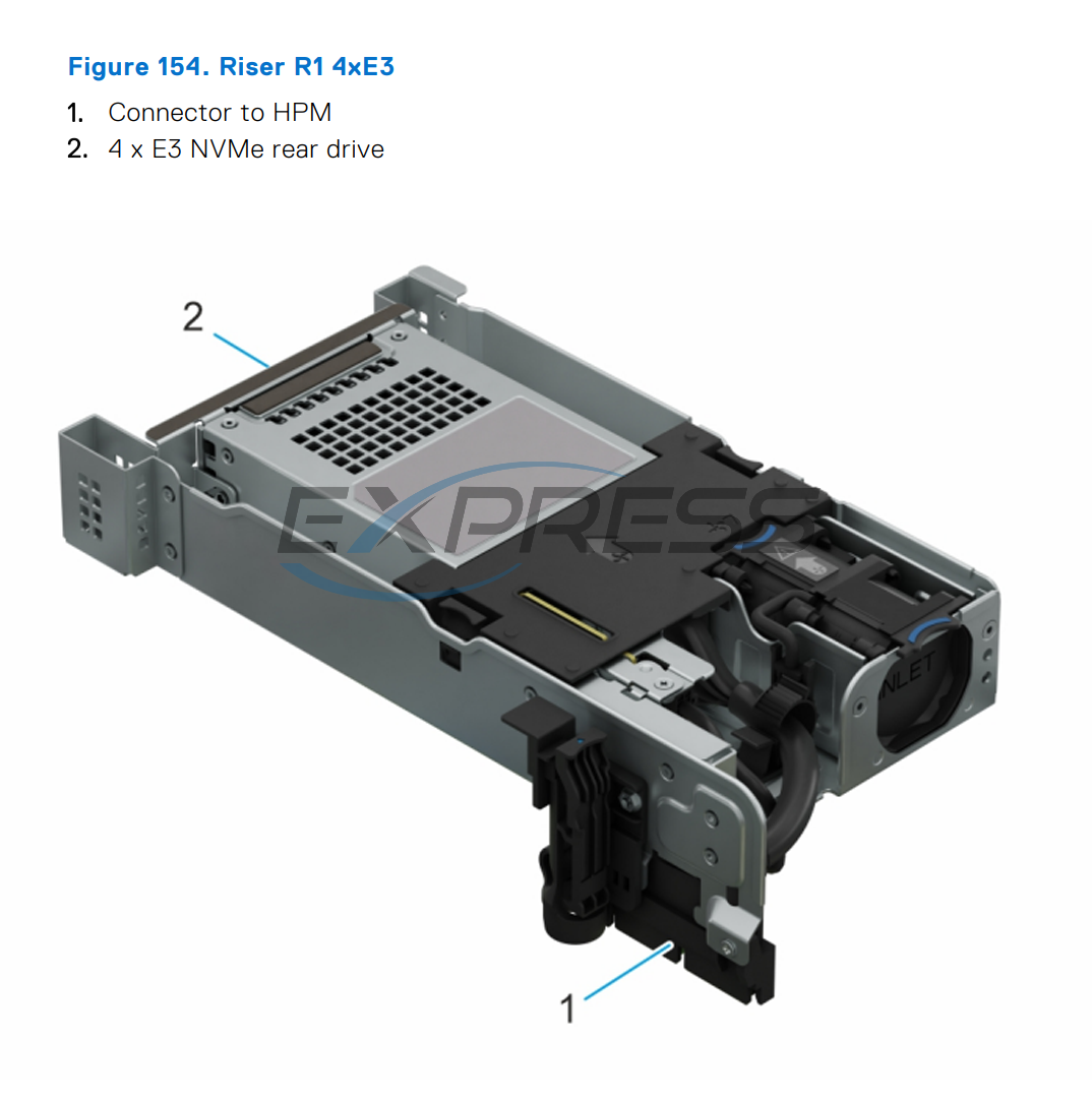Dell PowerEdge R770 Riser (R1a)