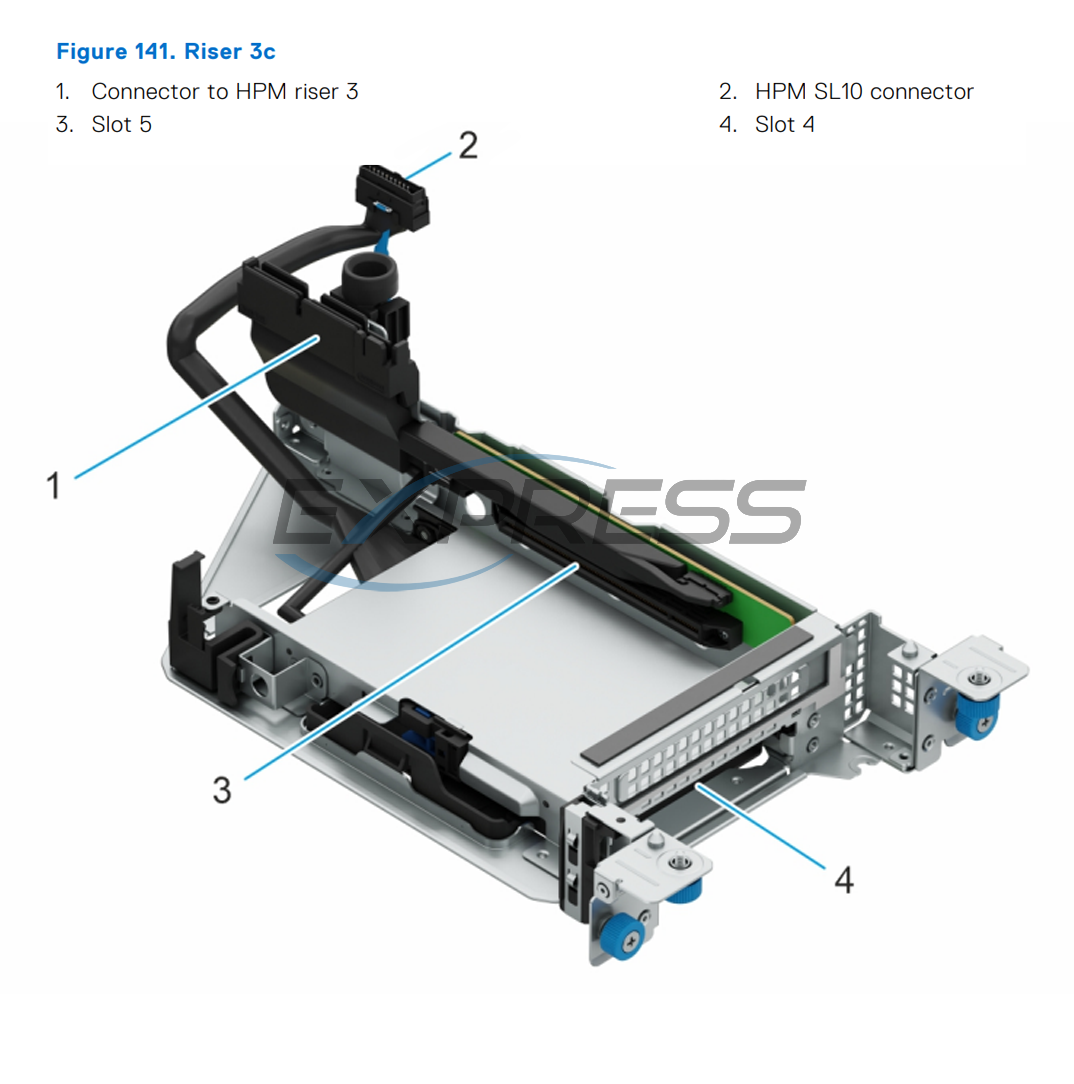 Dell PowerEdge R770 Riser (R3c)