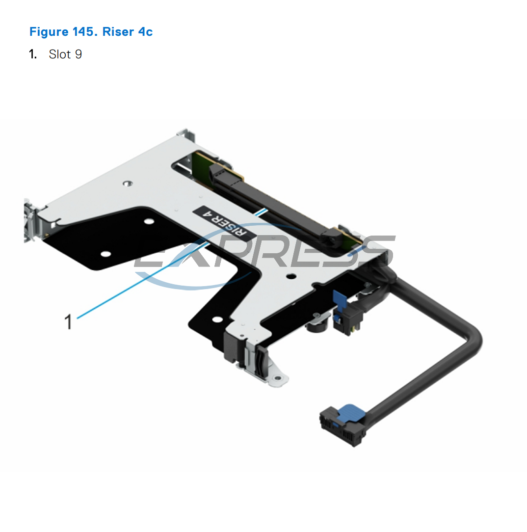 Dell PowerEdge R770 Riser (R4c)