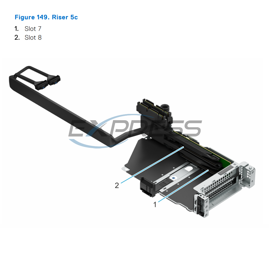 Dell PowerEdge R770 Riser (R5c)