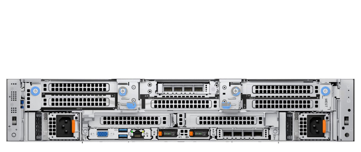 Dell PowerEdge R770AP rack server rear view