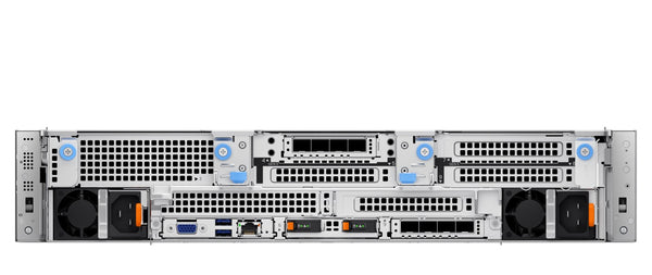 Dell PowerEdge R7715 rack server rear view