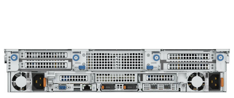 Dell PowerEdge R7725xd rack server rear view
