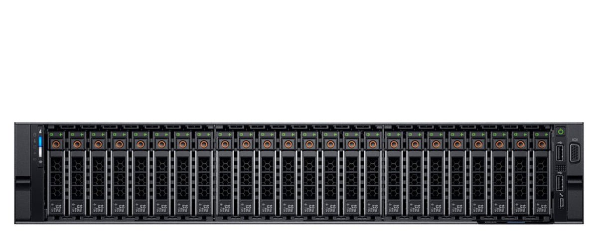 Dell PowerEdge R840 rack server rear view