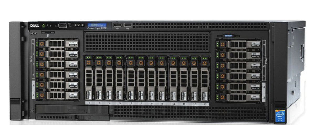 Dell PowerEdge R920 rack server front view