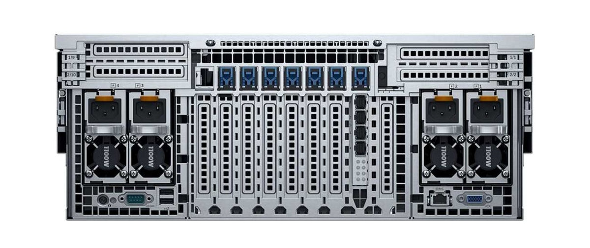 Dell PowerEdge R930 rack server rear view