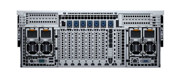 Dell PowerEdge R930 rack server rear view