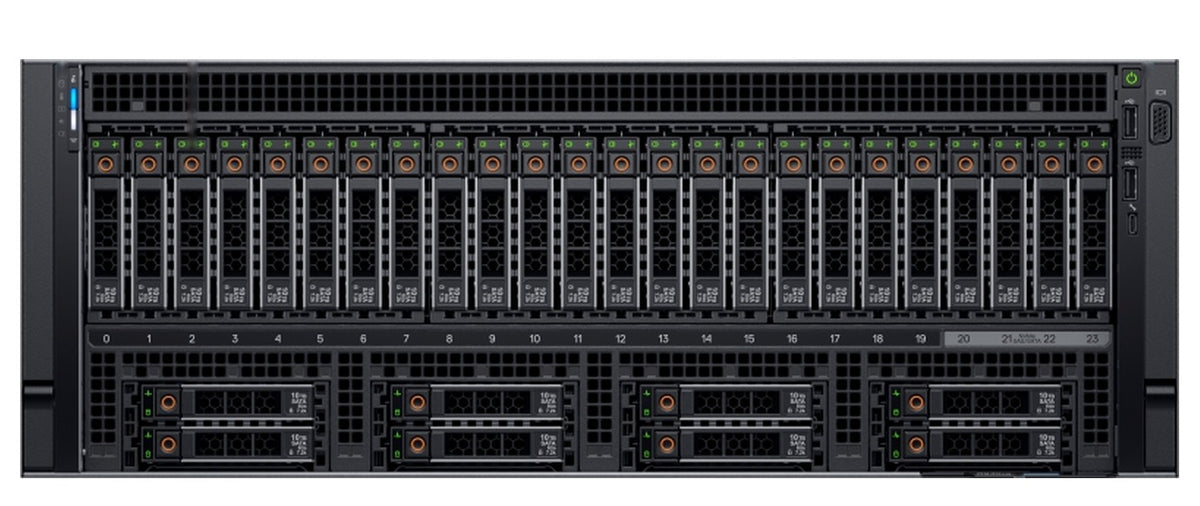 Dell PowerEdge R940xa rack server front view