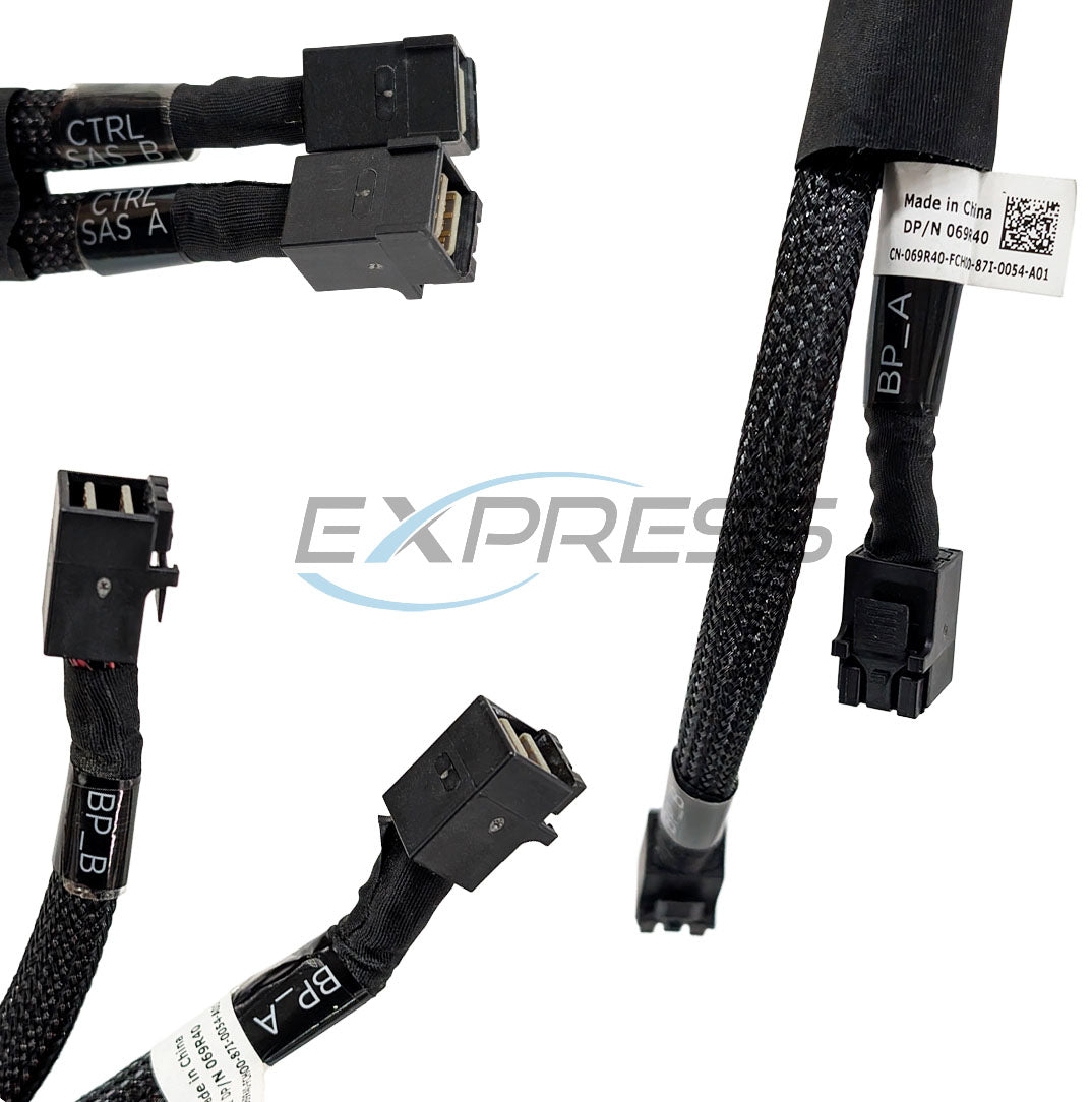 Dell Poweredge T430 8 LFF Dual miniSAS-HD PERC Data Cable | 69R40