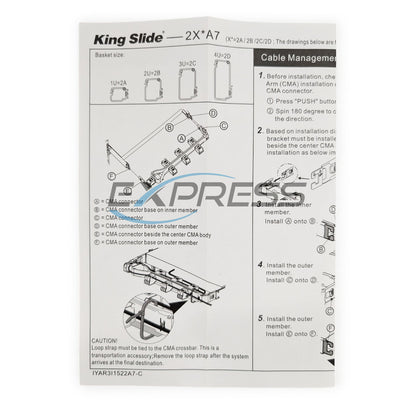 Dell XE8545 Cable Management Arm (CMA) | 298KR