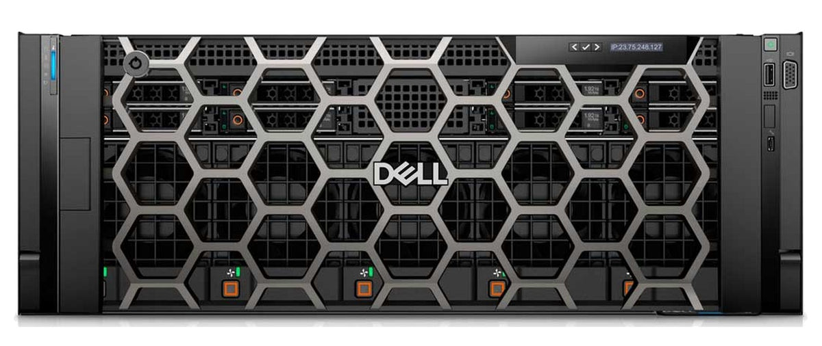 Dell PowerEdge XE8640 rack server front view