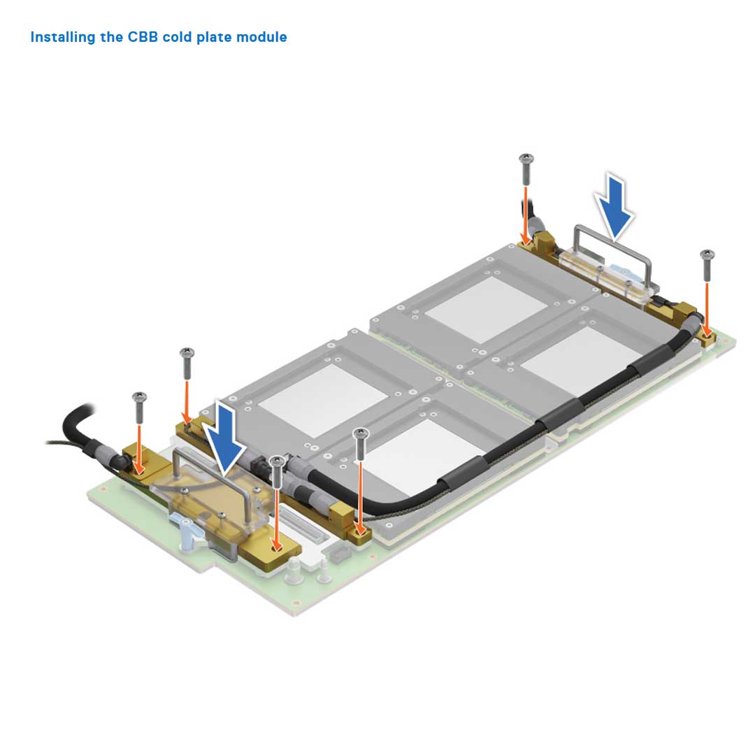 Dell PowerEdge XE9640 Rack Server Chassis with Intel GPU