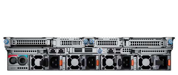 Dell PowerEdge XE9640 rack server rear view