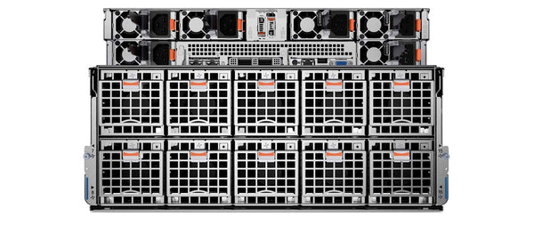 Dell PowerEdge XE9680 rack server rear view
