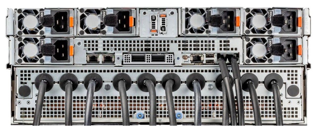 Dell PowerEdge XE9680L rack server rear view