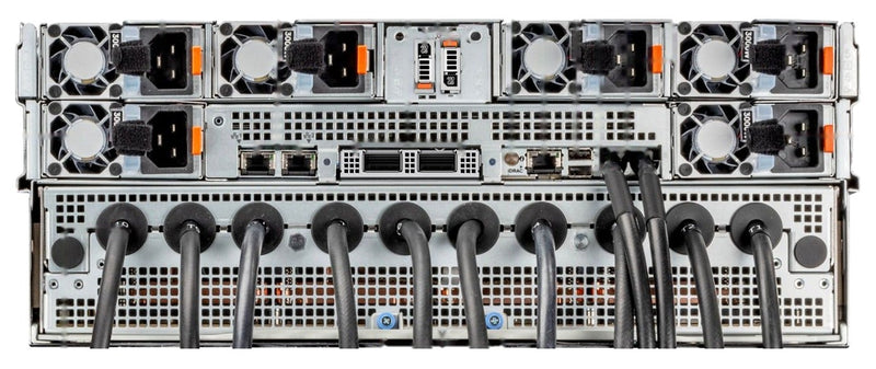Dell PowerEdge XE9680L rack server rear view