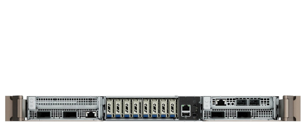 Dell PowerEdge XE9712 liquid-cooled compute tray front view