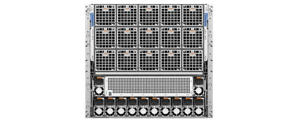 Dell PowerEdge XE9785 rack server rear view