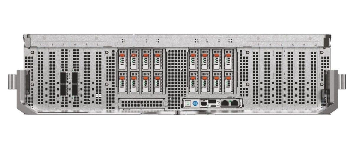 Dell PowerEdge XE9785L liquid-cooled compute node front view