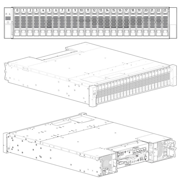Dell PowerVault ME424 24x2.5" SAN Expansion Storage Array CTO