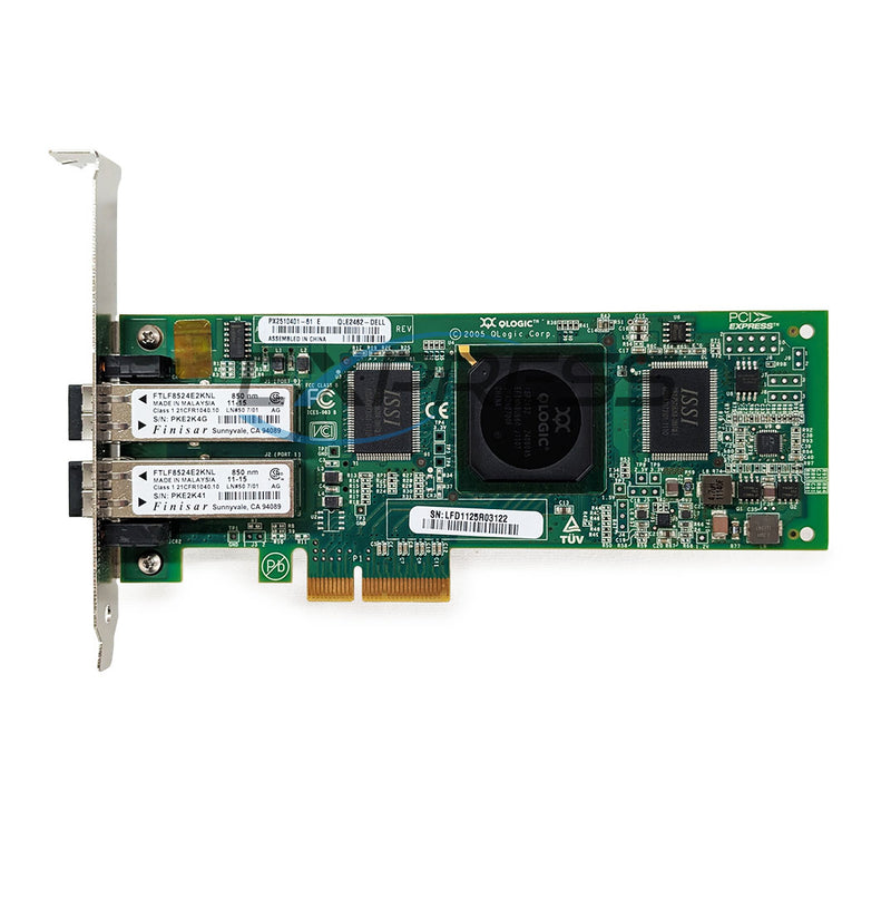 Dell QLogic QLE2462 Dual Port 4Gb FC FH HBA | DH226