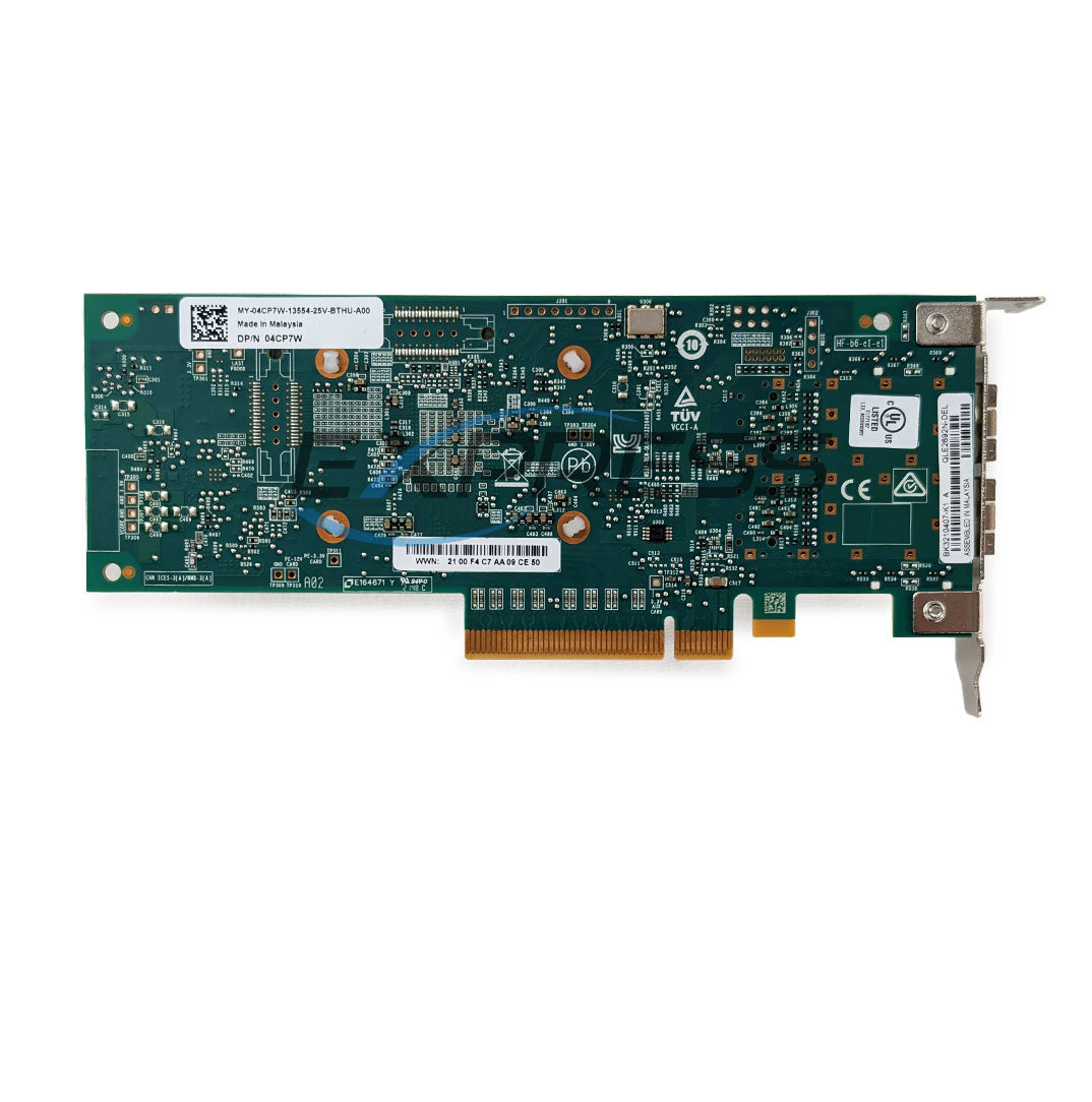 Dell QLogic QL2692 Dual Port 16Gb FC FH HBA | 4CP7W