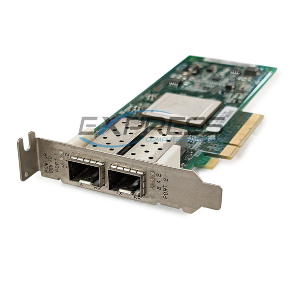 拡張カード QLogic 8Gb 2ch Fibre Channel HBA QLE2562 RW9KF | Dell QLogic QLE2562 Dual Port 8Gb/s FC LP HBA - Express