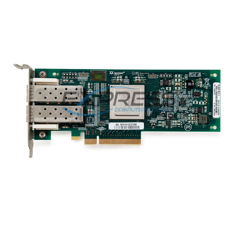 Dell QLogic QLE2562 Dual Port 8Gb/s FC LP HBA | RW9KF