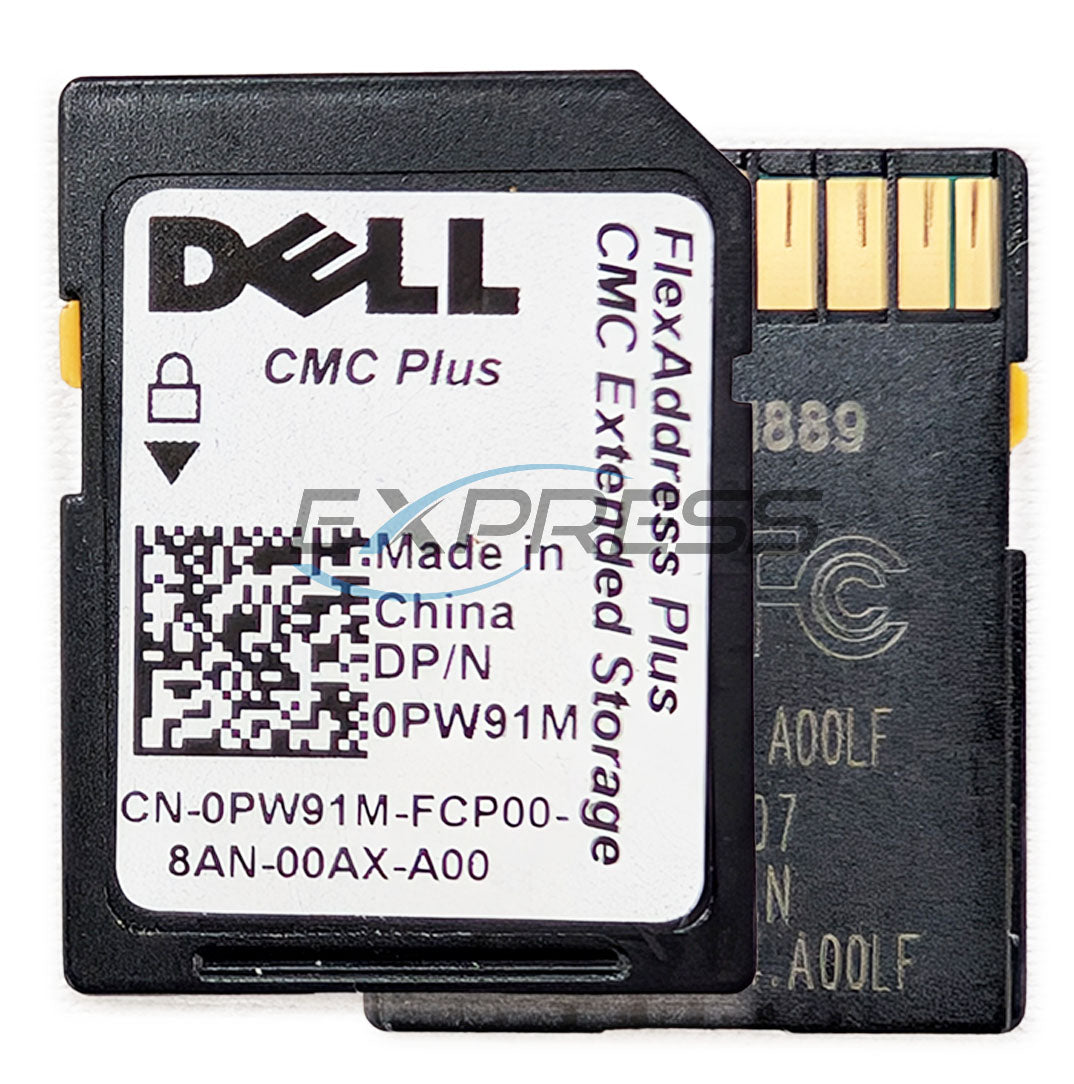 Dell SD 8GB Flexaddress Plus Cmc Card | PW91M