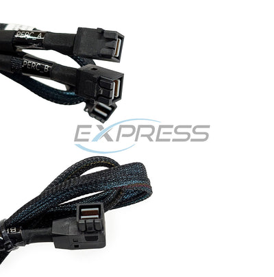 Dell Poweredge T330 8 Bay Dual miniSAS-HD PERC Data Cable | P9VFY