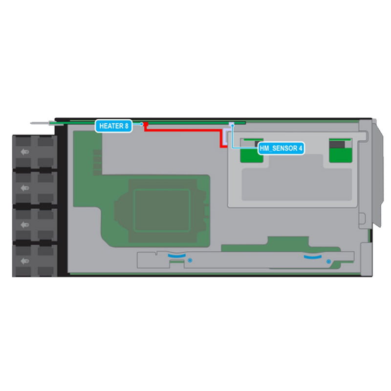 Dell XR8620t Rugged Heat Manager subsystem (HM)