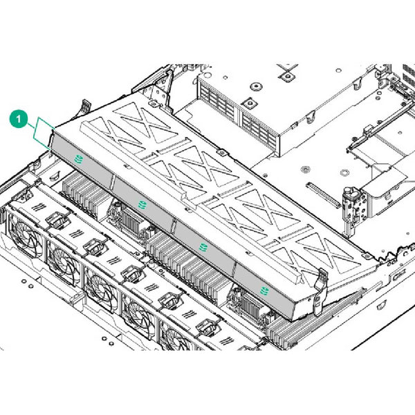HPE Proliant DL380 (G10+) 12 LFF NC Rack Server Chassis | P05174-B21