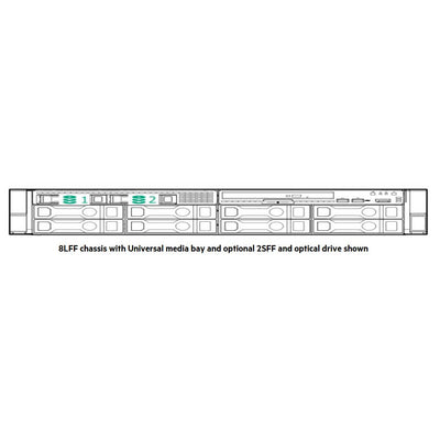HPE ProLiant DL380 Gen11 8 LFF NC Chassis Rack Server