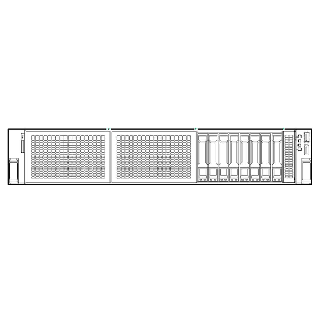 HPE ProLiant DL380 Gen11 8SFF NC Chassis Rack Server