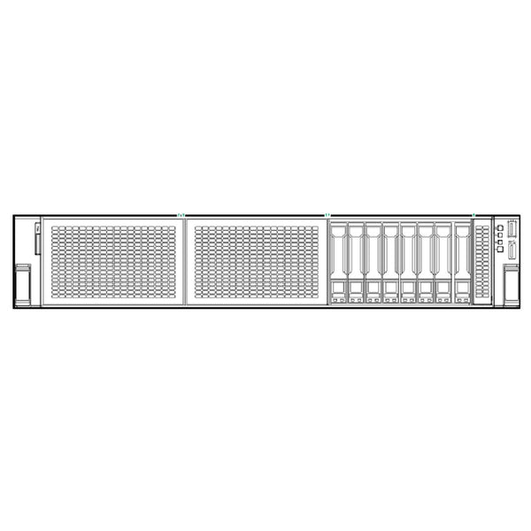 New HPE Dl380 (G11) 8SFF Nc, 3.84Gb, 8462Y+ 2.8GHz 32C, 1024Gb DDR5, MR416I-P CTO Server