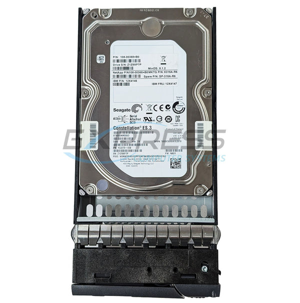 NetApp 3.5" 10TB 7.2K NL-SAS 12Gbps NSE HDD (108-00551) | X322A
