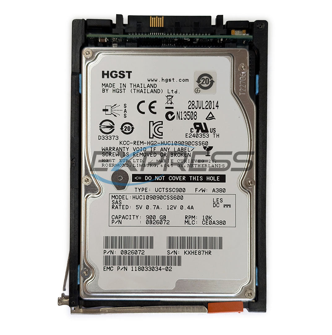 Emc 2.5" 900GB 10K SAS 6Gbps HDD | 005050349