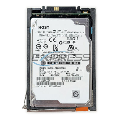 Emc 2.5" 1.2TB 10K SAS 6Gbps HDD | 005050828