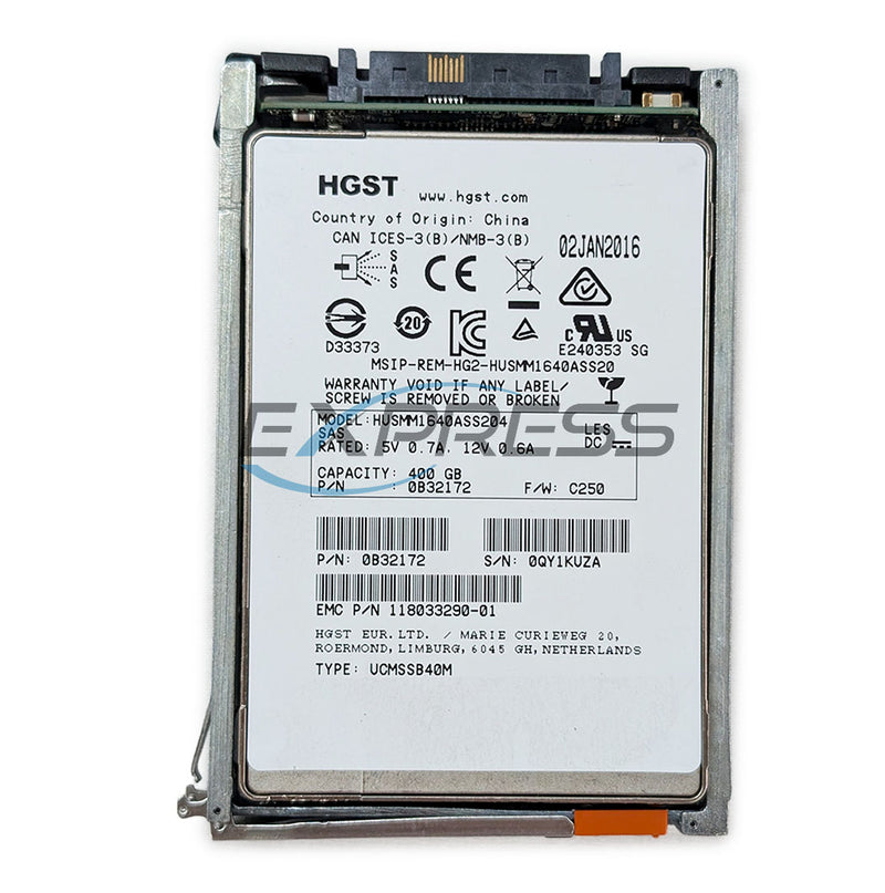 Emc 2.5" 400GB SAS 6Gbps SSD | 005051133