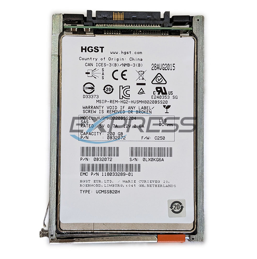 Emc 2.5" 200GB SAS 6Gbps SSD | 005051195
