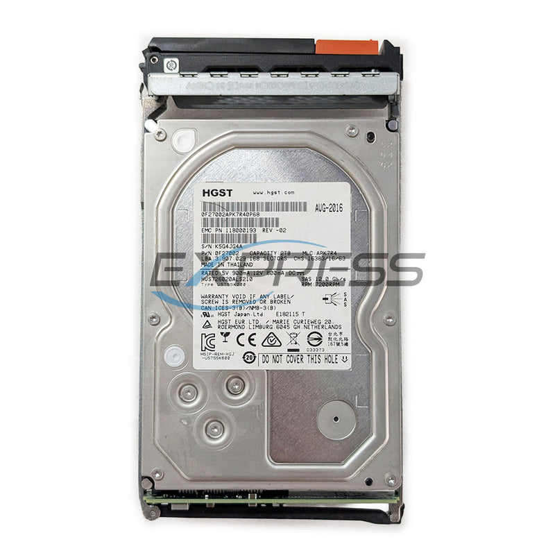Emc 3.5" 2TB 7.2K SAS 12Gbps HDD | 005051924