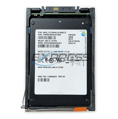 Emc 2.5" 3.84TB SAS 12Gbps SSD | 005052584
