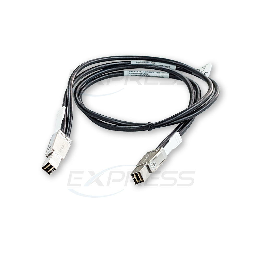 038-004-378 - Dell 1M (3.3ft) 12Gb miniSAS-HD to miniSAS-HD (SFF-8644 to SFF-8644) Data Cable